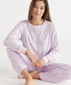 Sussan Pyjama Sets|Bcna>BCNA Heart Print Pyjama Set