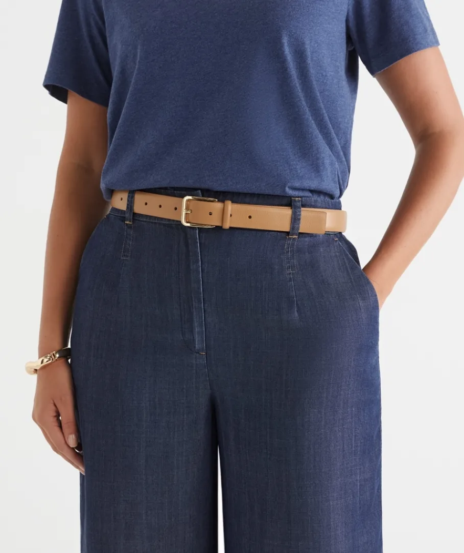 Sussan Belts>Classic Jean Leather Belt -
