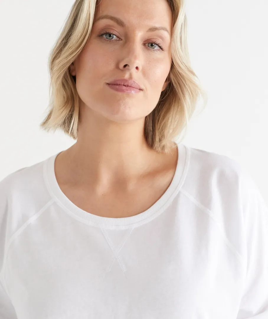 Women Sussan Women's Pyjama Tops|Everyday Icons>Contrast Long Sleeve Pyjama Top