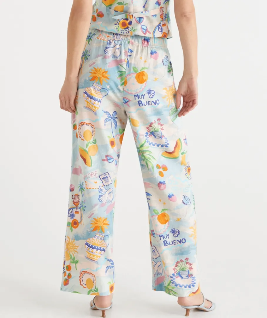 Sussan Pants|Matching Sets>Costa Del Sol Wide Leg Pant