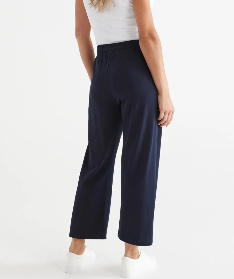 Sussan Pants|Loungewear>Cropped Straight Leg Lounge Pant