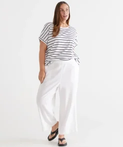 Sussan Pants>Flat Front Culotte