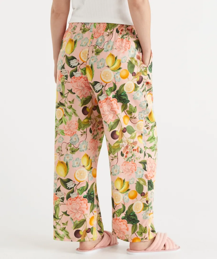 Sussan Pyjama Bottoms>Floral Botanical Orchard Pyjama Pant