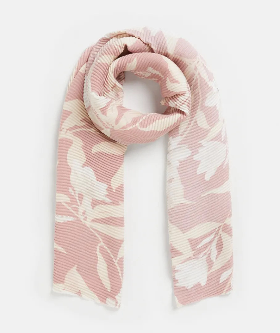 Sussan Knit Accessories|Scarves>Floral Whisper Plisse Scarf