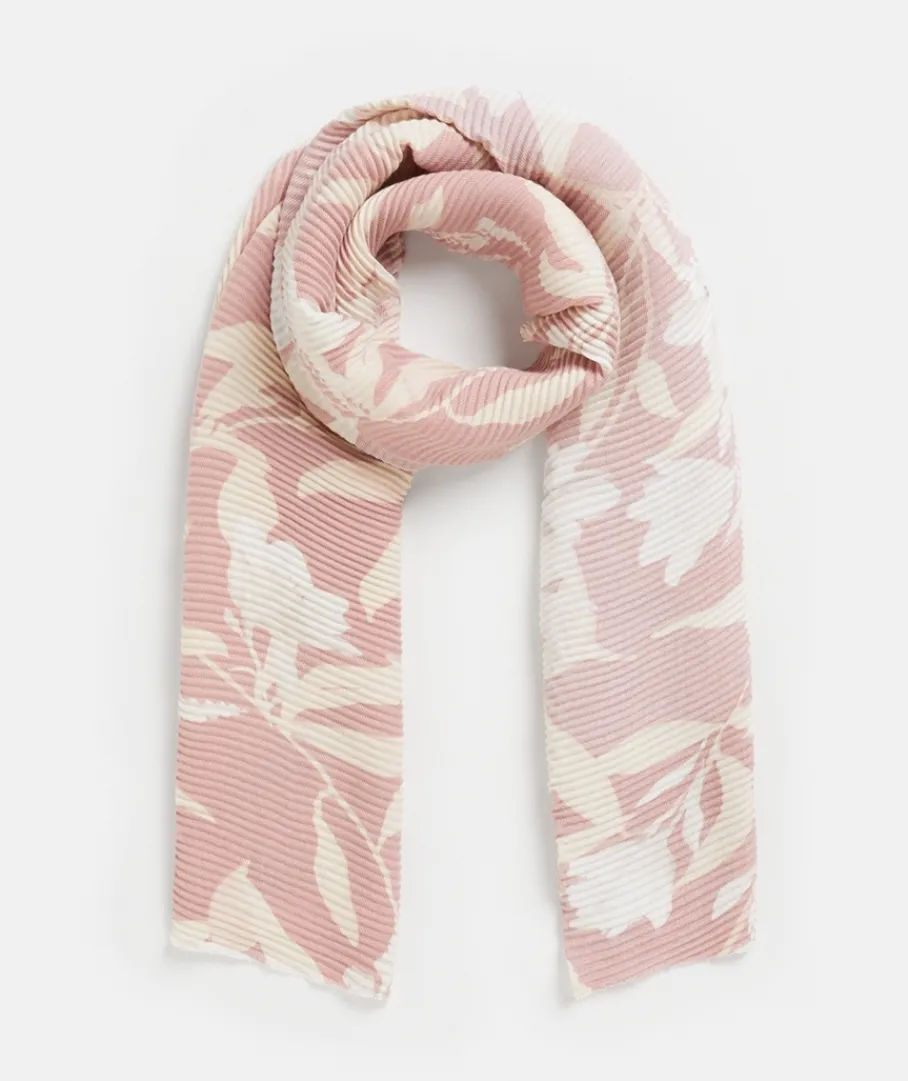 Sussan Knit Accessories|Scarves>Floral Whisper Plisse Scarf