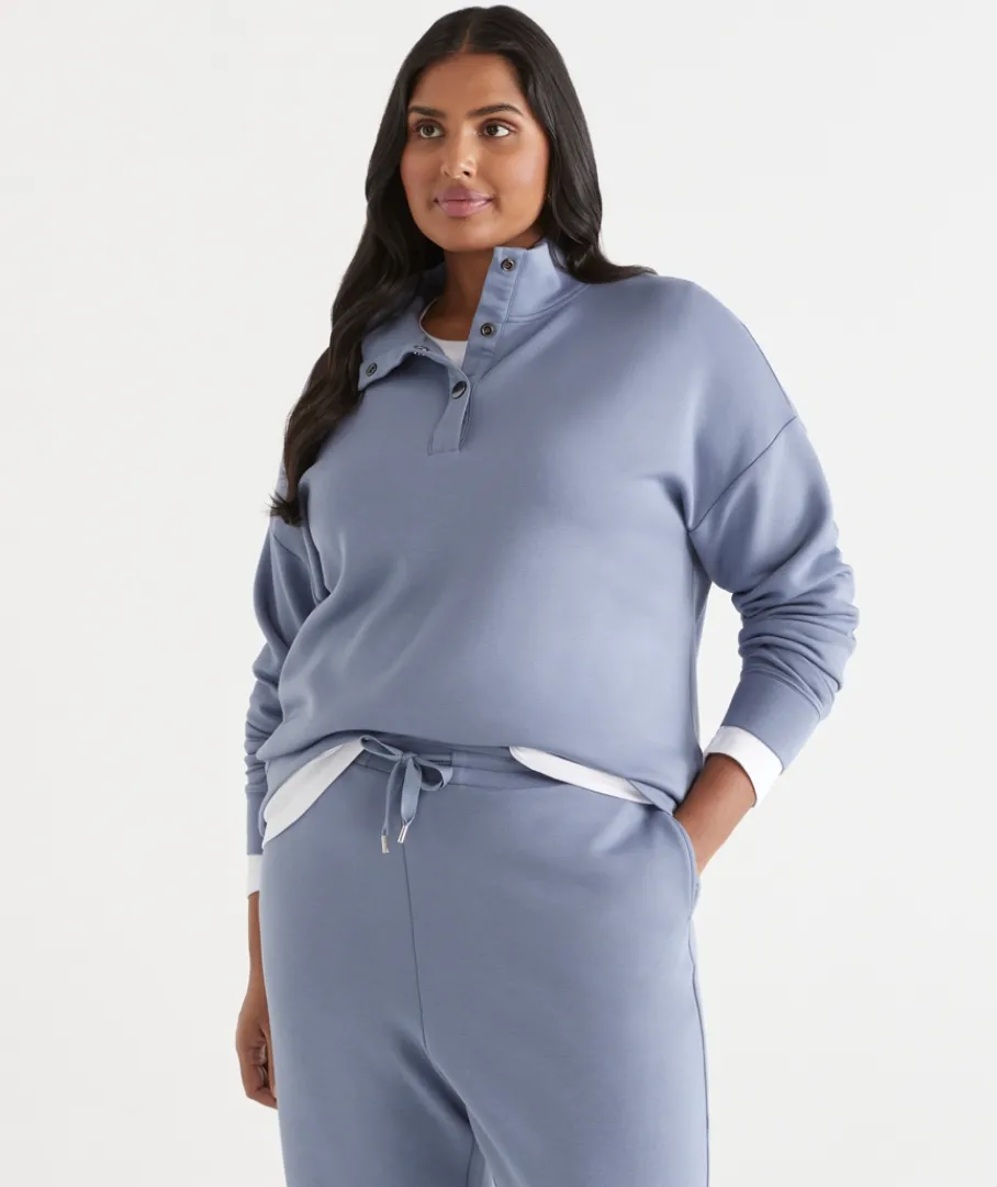 Sussan Tops|Loungewear>Henley Jumper