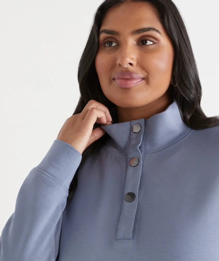 Sussan Tops|Loungewear>Henley Jumper