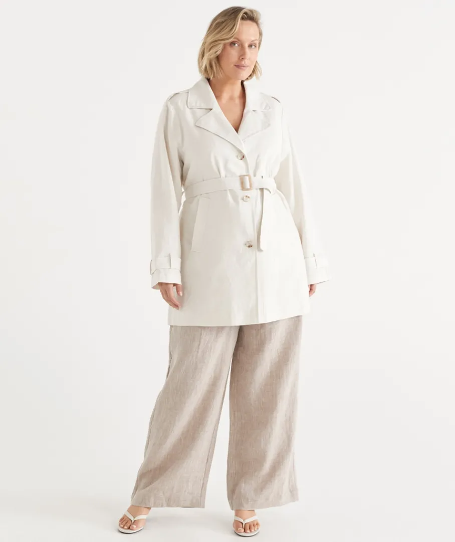 Sussan Jackets & Coats|Coats>Mid Length Trench Coat