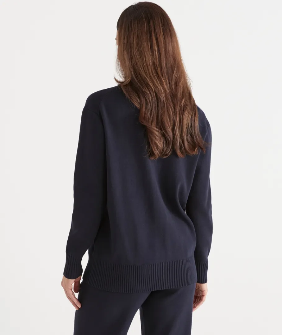 Sussan Loungewear|Lounge Sets>Milano V Neck Lounge Knit Cardigan