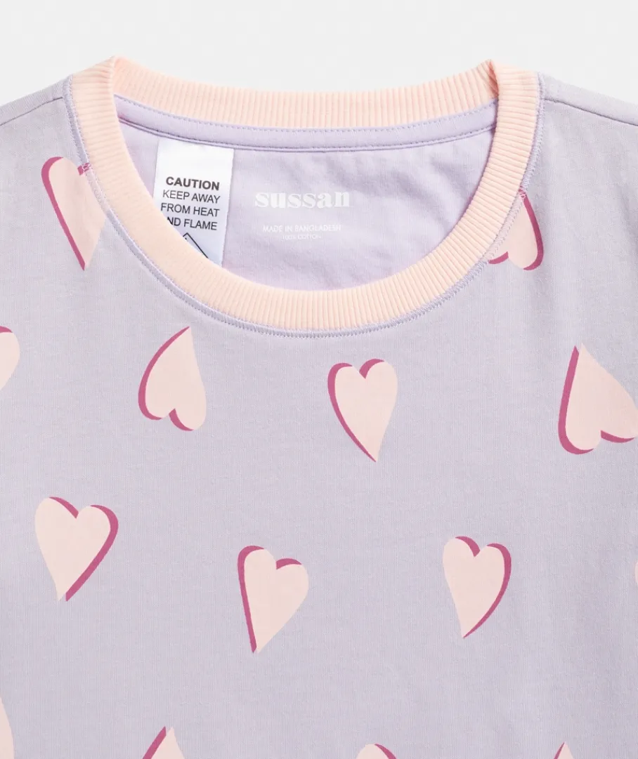 Sussan Pyjama Sets|Bcna>Mini Me BCNA Heart Print Pyjama Set