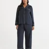 Sussan Pyjama Sets>Satin Long Sleeve Pyjama Set