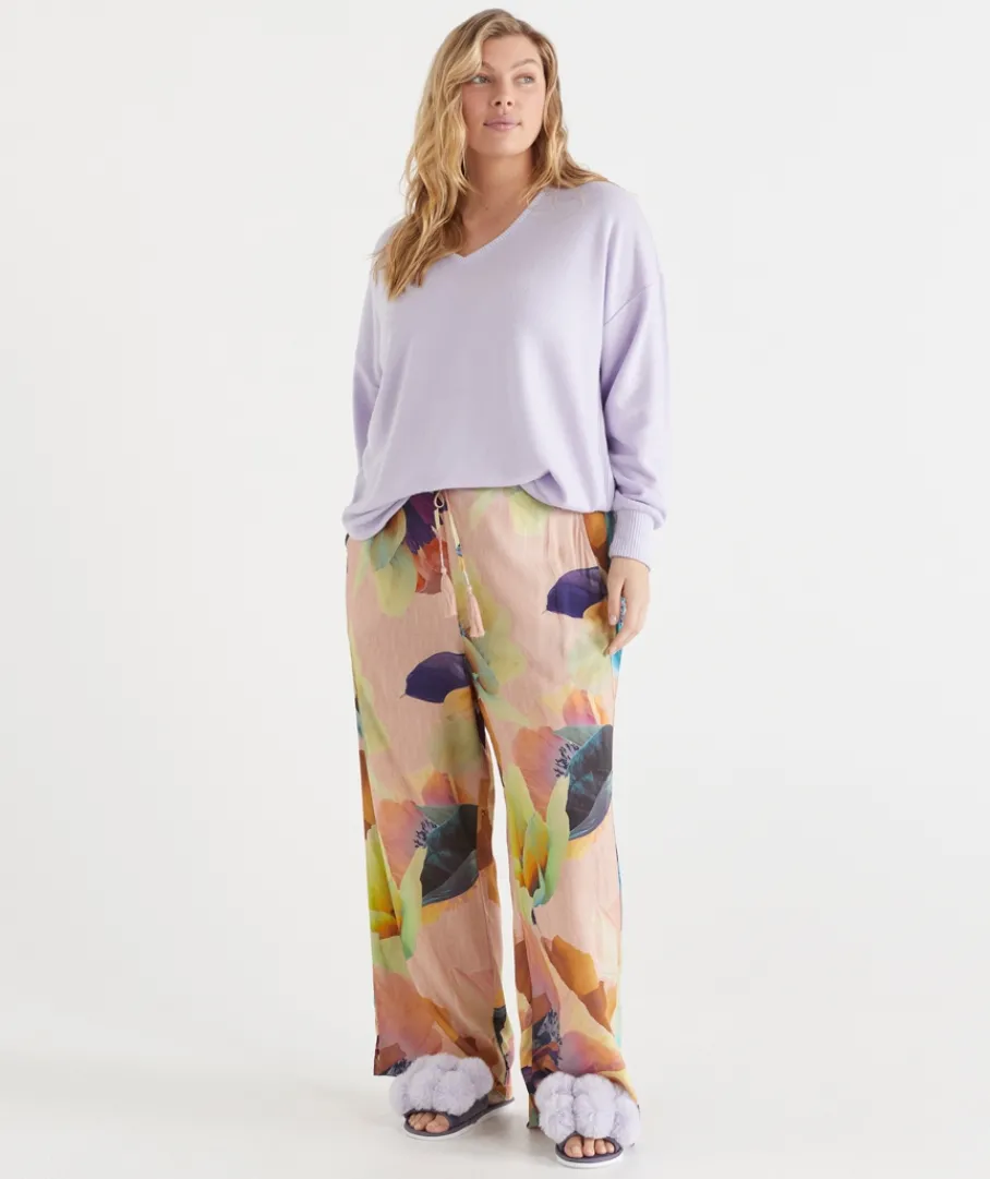 Sussan Pyjama Bottoms>Sunkissed Floral Full Length Pyjama Pant