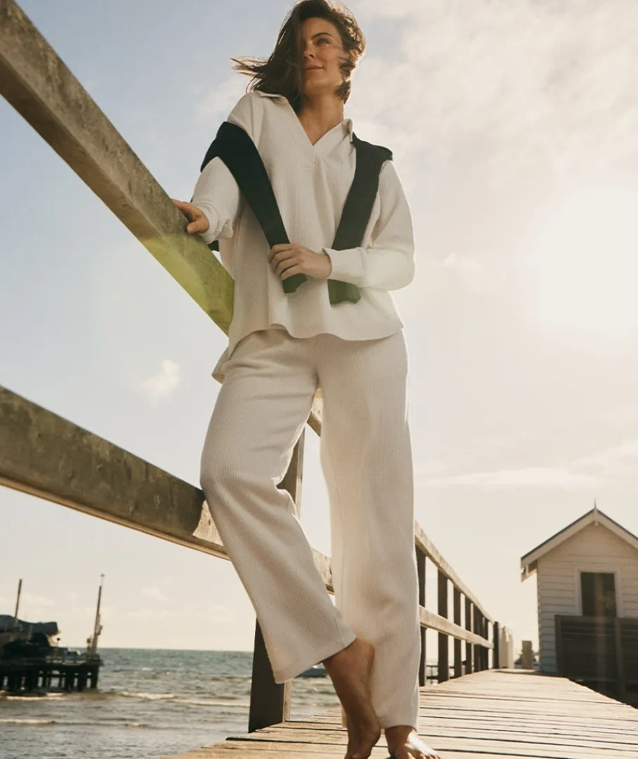 Sussan Loungewear|Matching Sets>Waffle Lounge Pant